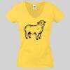 Lady-fit Valueweight V-Neck T-Shirt Thumbnail
