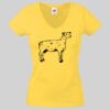 Lady-fit Valueweight V-Neck T-Shirt Thumbnail