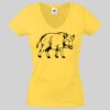 Lady-fit Valueweight V-Neck T-Shirt Thumbnail