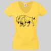 Lady-fit Valueweight V-Neck T-Shirt Thumbnail