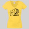 Lady-fit Valueweight V-Neck T-Shirt Thumbnail