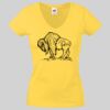 Lady-fit Valueweight V-Neck T-Shirt Thumbnail
