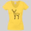 Lady-fit Valueweight V-Neck T-Shirt Thumbnail