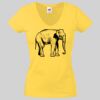 Lady-fit Valueweight V-Neck T-Shirt Thumbnail