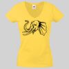 Lady-fit Valueweight V-Neck T-Shirt Thumbnail