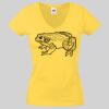 Lady-fit Valueweight V-Neck T-Shirt Thumbnail