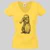 Lady-fit Valueweight V-Neck T-Shirt Thumbnail