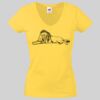 Lady-fit Valueweight V-Neck T-Shirt Thumbnail