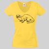 Lady-fit Valueweight V-Neck T-Shirt Thumbnail