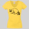 Lady-fit Valueweight V-Neck T-Shirt Thumbnail