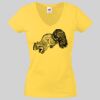 Lady-fit Valueweight V-Neck T-Shirt Thumbnail