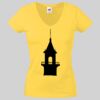 Lady-fit Valueweight V-Neck T-Shirt Thumbnail