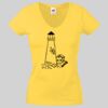 Lady-fit Valueweight V-Neck T-Shirt Thumbnail