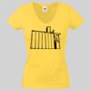 Lady-fit Valueweight V-Neck T-Shirt Thumbnail