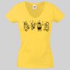 Lady-fit Valueweight V-Neck T-Shirt Thumbnail
