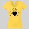 Lady-fit Valueweight V-Neck T-Shirt Thumbnail