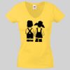 Lady-fit Valueweight V-Neck T-Shirt Thumbnail
