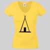 Lady-fit Valueweight V-Neck T-Shirt Thumbnail