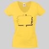 Lady-fit Valueweight V-Neck T-Shirt Thumbnail