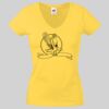 Lady-fit Valueweight V-Neck T-Shirt Thumbnail