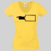 Lady-fit Valueweight V-Neck T-Shirt Thumbnail