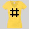 Lady-fit Valueweight V-Neck T-Shirt Thumbnail