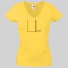 Lady-fit Valueweight V-Neck T-Shirt Thumbnail