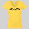 Lady-fit Valueweight V-Neck T-Shirt Thumbnail