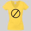Lady-fit Valueweight V-Neck T-Shirt Thumbnail