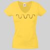 Lady-fit Valueweight V-Neck T-Shirt Thumbnail