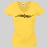 Lady-fit Valueweight V-Neck T-Shirt Thumbnail