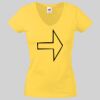 Lady-fit Valueweight V-Neck T-Shirt Thumbnail