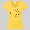 Lady-fit Valueweight V-Neck T-Shirt Thumbnail