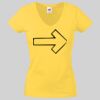 Lady-fit Valueweight V-Neck T-Shirt Thumbnail