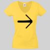 Lady-fit Valueweight V-Neck T-Shirt Thumbnail