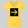 Lady-fit Valueweight V-Neck T-Shirt Thumbnail