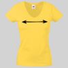 Lady-fit Valueweight V-Neck T-Shirt Thumbnail