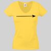 Lady-fit Valueweight V-Neck T-Shirt Thumbnail
