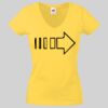 Lady-fit Valueweight V-Neck T-Shirt Thumbnail