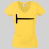 Lady-fit Valueweight V-Neck T-Shirt Thumbnail