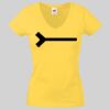 Lady-fit Valueweight V-Neck T-Shirt Thumbnail