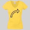 Lady-fit Valueweight V-Neck T-Shirt Thumbnail