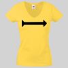 Lady-fit Valueweight V-Neck T-Shirt Thumbnail