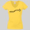 Lady-fit Valueweight V-Neck T-Shirt Thumbnail
