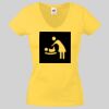 Lady-fit Valueweight V-Neck T-Shirt Thumbnail