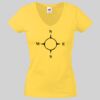 Lady-fit Valueweight V-Neck T-Shirt Thumbnail