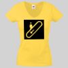 Lady-fit Valueweight V-Neck T-Shirt Thumbnail
