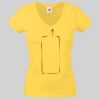 Lady-fit Valueweight V-Neck T-Shirt Thumbnail