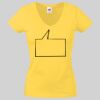 Lady-fit Valueweight V-Neck T-Shirt Thumbnail