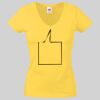 Lady-fit Valueweight V-Neck T-Shirt Thumbnail
